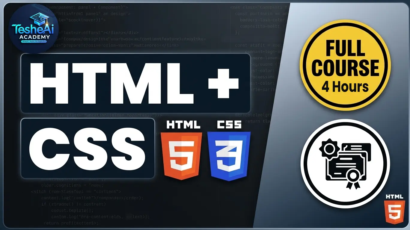 HTML & CSS Full Course for Beginners