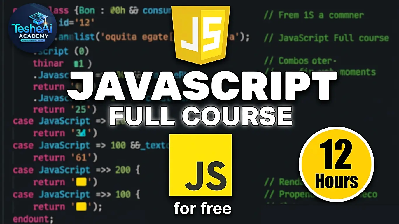 JavaScript Full Course for Beginners
